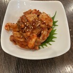 焼肉 三日月 - ミノキムチ