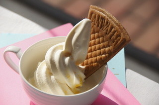 レストラン・ヴェルデュール - ソフトクリームもセルフで食べ放題♪
