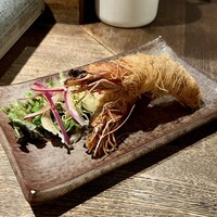 水魚 - 天使の海老と天使の羽の揚げ物