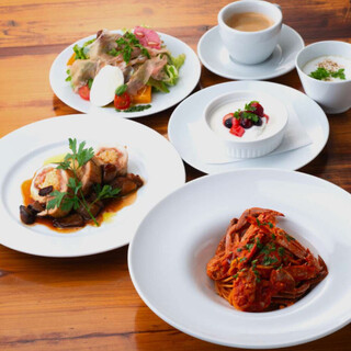 予約のみのクリスマス限定の特別なコース