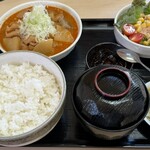 乞和家 - もつ煮定食②