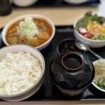 乞和家 - もつ煮定食③