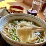 大島家 - 白い麺から