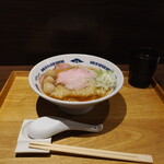 NIBOSHI MANIA - 銀鱗サバヌーヴォー鮮魚煮干蕎麦 着丼