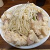 らーめん 松信 - らーめん 大盛、やさい増し(ニンニク、あぶら)