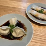 THE GARDEN - 水餃子、海老蒸しクレープ