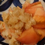 餃子酒場 大寅 - 『冷やしトマトガリ和え』