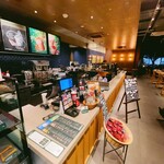 スターバックスコーヒー - カウンター廻り