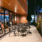 スターバックスコーヒー - テラス席