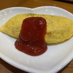 陽だまり食堂 - 昔ながらのオムライス（*´(ｪ)｀*）