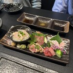 炭火やきとり 朧 - 肉刺し