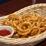 琉球酒場 げん - 「カーリーポテトフライ」