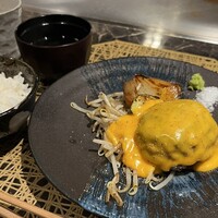 鉄板焼き 太縁 -  鉄板焼き 太縁 -