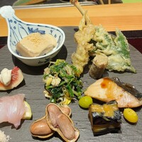 和食割烹 やまぼうし - やまぼうし(季節の前菜盛り合わせ)