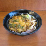 Ekisoba Ooedosoba - ｢貝柱入り春菊天うどん｣です｡