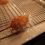 ワインと串揚げ こぱん - 衣の桜海老がぱりぱりです