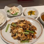 桂花飯店 - 桂花飯店(木須肉／豚肉とキクラゲの玉子炒め)