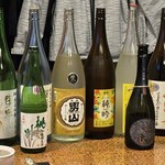 ふくら - ドリンク写真:本日飲める日本酒ラインナップ