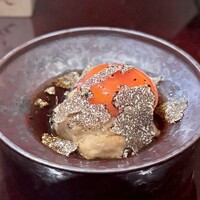 焼鳥 天赦 - ◉大分県産「龍のたまご」を使ったつくねのトリュフがけ