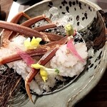 光風湯圃 べにや - 越前がに　刺身
