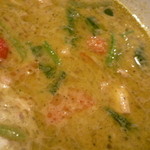 gopのアナグラ - グリーンカレー　チキン（激辛）