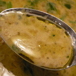 gopのアナグラ - しっかり熱を通してココナッツミルクが分離しているので甘くないのです