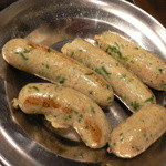 gopのアナグラ - 行者ニンニク入り腸詰（380円）