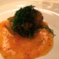 Wattle Tokyo - 【前菜】アワビ茸のソテー おかひじき添え トマトのソース