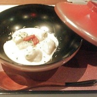 フレンチ割烹 宿 - ごぼうのニョッキ チーズソース