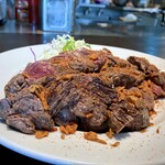 キャトルラパン - ステーキランチ400g毛沢東スパイス