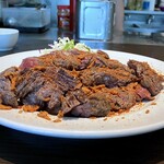 キャトルラパン - ステーキランチ400g毛沢東スパイス