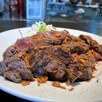 キャトルラパン - ステーキランチ400g毛沢東スパイス