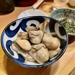 鮨一 - まいたけのカキのホイル焼き