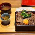 とみや別館 - 和牛めし肉大盛