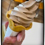 千本松牧場ソフトクリーム - チョコ♫