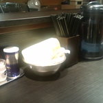 自家製麺 伊藤 - カウンターセット