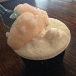 ジェラテリア アクオリーナ - 3種盛り シャンベルモ チョッコメンタ パルミジャーノ（630円）