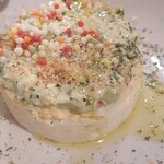 ピッツェリア・ロマーナ・イル・ペンティート - これが美味しかった4階層のポテトサラダ