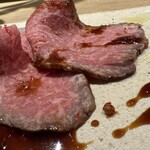 BRACERIA BAR BRIO - びらとり和牛ローストビーフ