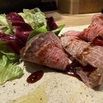 BRACERIA BAR BRIO - びらとり和牛ローストビーフ