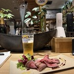 BRACERIA BAR BRIO - びらとり和牛ローストビーフ