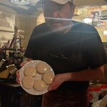 ピッツェリア・ロマーナ・イル・ペンティート - これがピザの伸ばす前