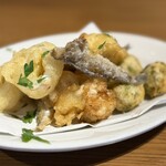 ピッツェリア トラットリア ダ オカピート - イカ・メヒカリ・白子・ゼッポリーネ　フリットも最高