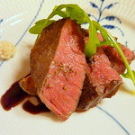 リストランテ ラ・バリック トウキョウ - 和牛のランプ肉の低温ロースト