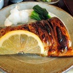 旬菜織部 - 2014.5塩さばと牛肉玉子とじ定食