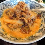 旬菜織部 - 2014.5塩さばと牛肉玉子とじ定食
