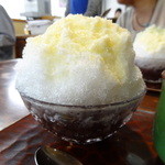 納言志るこ店 - 2014年モデル、練乳と小豆が増量？今日だけか？