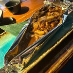 百織 - イカの肝焼き