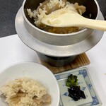 花はす温泉そまやま - 蓮根釜飯