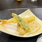 花はす温泉そまやま - 揚げ物 天婦羅盛り合せ